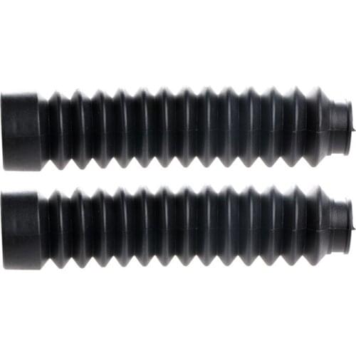New 2Pcs 30mm Universal Motorcycle Rubber Front Fork Cover Gaiters Gators Boots
