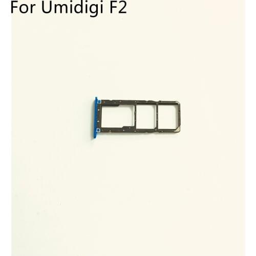 UMIDIGI F2 Used Sim Card Holder Tray Card Slot For UMIDIGI F2 Helio P70 6.53 inch Smartphone Free Shipping
