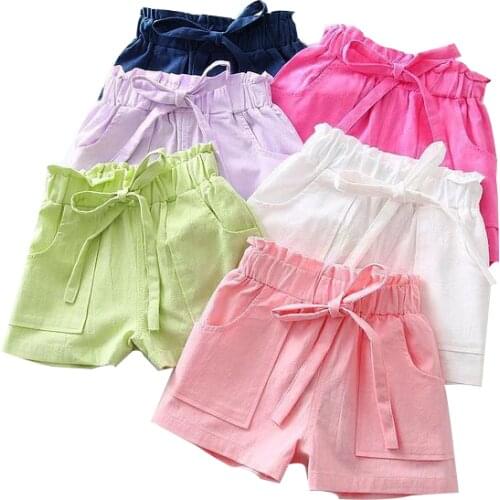 2020 Gril Casual Summer Shorts Kids Baby Children Leisure Wear