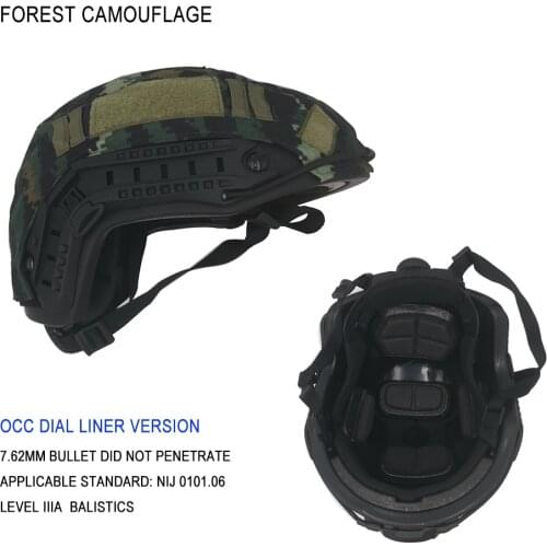 Ballistic ACH High Cut Tactical Helmet Bulletproof Body Armor Aramid Core Helmet Safety Helmet NIJ IIIA MICH FAST Helmet