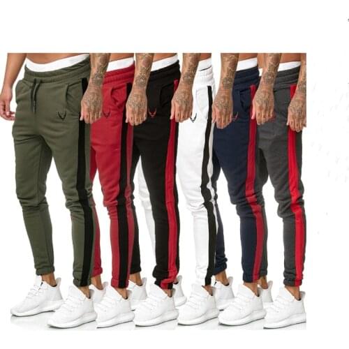 Sweatpants 2020 Fashion Streetwear Track Pants Jogger Casual Sportswear Lace Pants Casual Mens Hip Hop Sports Pants Trousers