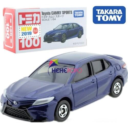 Takara TOMY TOMICA No.100 Camry Sports Car Metal Model Kit 1:64 Miniature Vehicle Diecast Toy Magic Funny Kids Bauble Gift