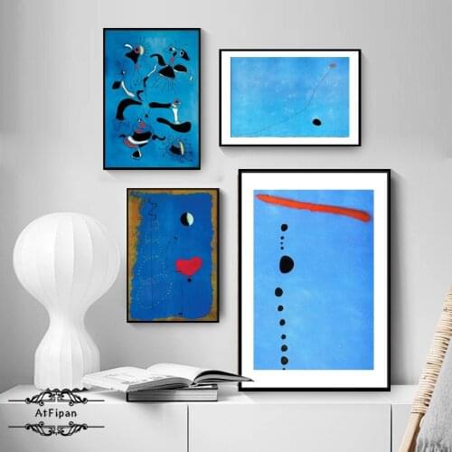 Waterproof Nordic Modern Abstract Cartoon graff Prints Spray Canvas Painting Art Funny Decoration For Room Unframed
