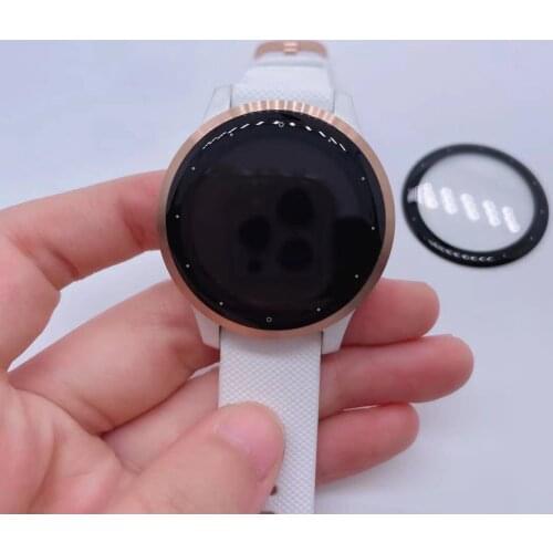 Screen Protector for Garmin Vivoactive 4S 3D Curved Edge Protective Film for Garmin Active S Smart Watch (Not Glass)