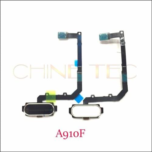 1pcs touch ID Fingerprint scanner Sensor Home Return Key Menu Button Flex Cable for Samsung Galaxy A9 2016 A910F