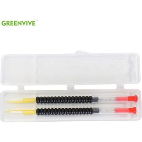 2PCS Beekeeping Grafting Tools Bee Moving Equipment Bees Insect Transferring Needle Bee Queen Larva Rearing