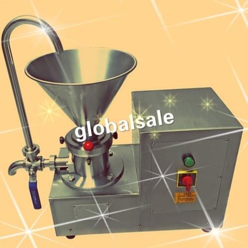 FREE SHIPPING JMS60 4.1L Split Column Mill Refinery Frinding Machine Small Stainless Steel Peanut Butter Sesame Machine 2300r/mi