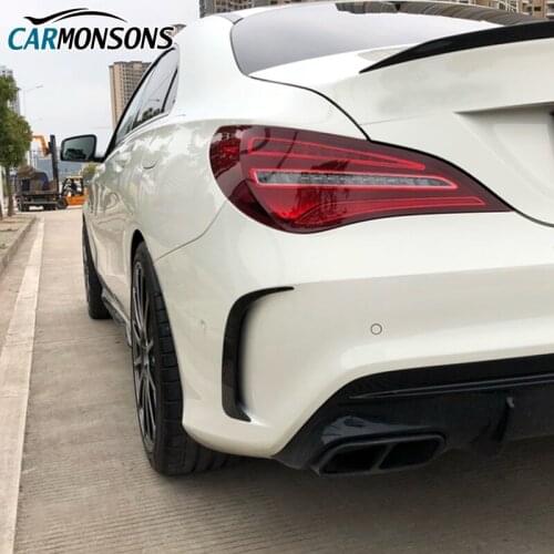 Carmonsons for Mercedes Benz CLA Class Sport Seden W117 C117 CLA 200 220 260 Bumper Air Vent Stickers Trim Cover CLA 45 Styling