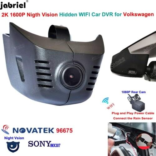 For VW Tiguan Allspace VW Atlas Cross Sport VW Golf Sportsvan for Volkswagen VW Passat Arteon Sharan Magotan 2K Dash Cam Car DVR