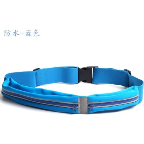 Elastic sports running bag Multi-functional waist pockets Waterproof mobile phone bag for 6inch phone