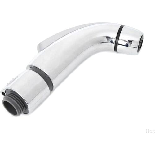 Chrome ABS Toilet Handheld Bidet Sprayer Shattaf Cloth Diaper Anal Enema Shower Head