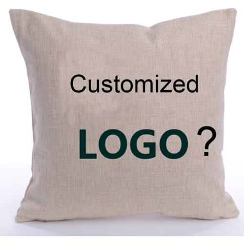 Customized pillow cushion back massage linen cotton pillows anti-static bedding decorative cushion body comfort gift