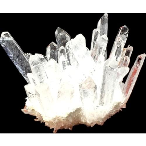 TOP Natural clear quartz cluster natural stones and minerals for home or party decoration