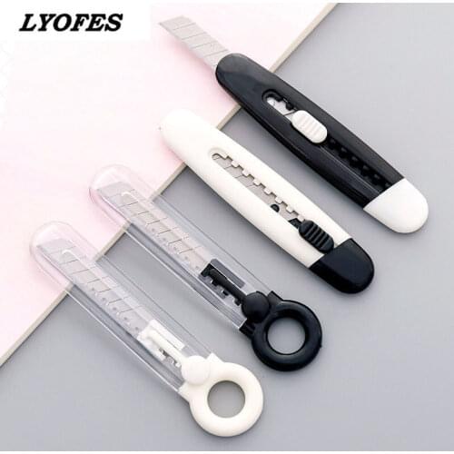 Cute Mini Envelope Opener Portable Utility Knife Cutter Cutting Letter Mail Knife School Office Supplies Utility Knife