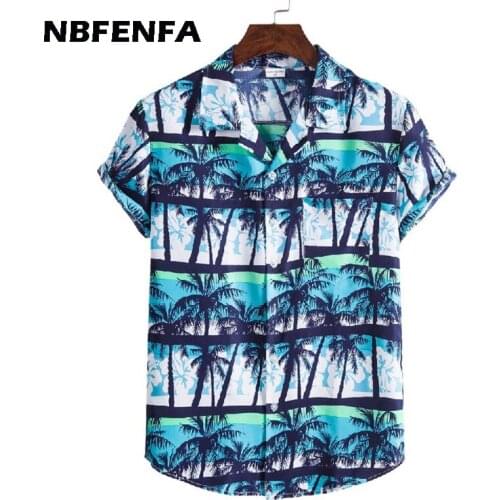 NBFENFA Men's Beach (Hawaiian) Shirts