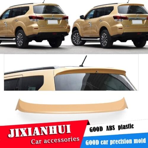 For TERRA Spoiler 2017-2019 TERRA NV200 CZK Spoiler ABS plastic Material Car Rear Wing Color Rear Spoiler