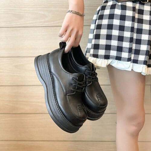 New Lolita Shoes Women Kawaii Loafers Japanese Style Soft Sister Girls Waterproof Platform College Student Cosplay Costume Shoes