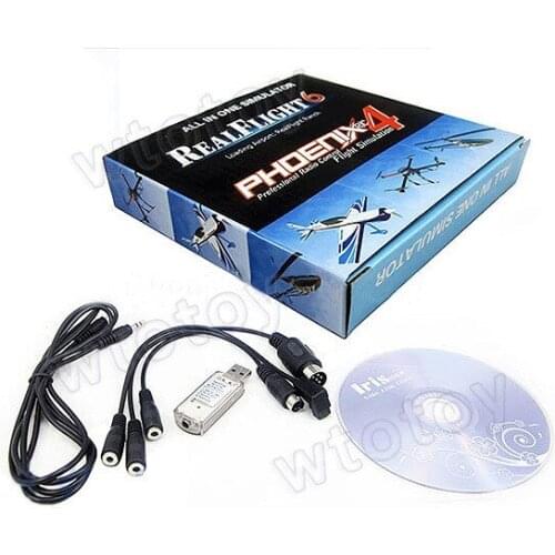 22 in 1 RC USB Flight Simulator Cable for Realflight G7/ G6 G5.5 G5 Phoenix 4