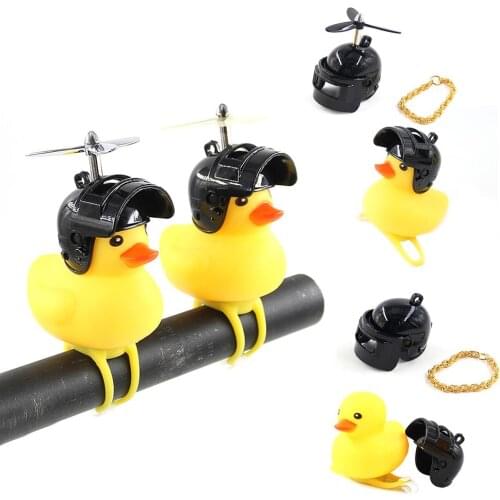 Childrens Bicycle Broken Wind Wearing A Three-level Helmet Horn Bell Warning Light Mountain Bike Helmet Horn Lamp Toy Ornaments