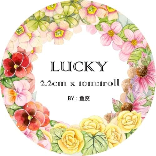 Spring Blossoms Washi Tapes Bullet Journal Masking Tape Adhesive Tape DIY Scrapbooking Washi Stickers