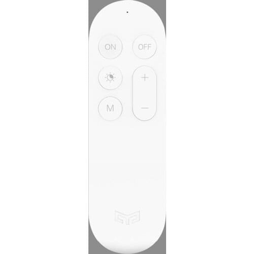 Yeelight Remote Control Transmitter for Smart LED Ceiling Light Lamp Adjustable Color and Brightness Simple Design
