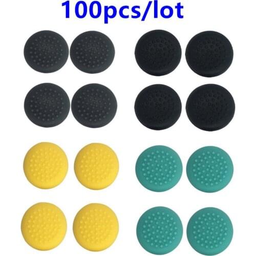 100 pcs Silicone Analog Thumb Stick Grip Caps for Nintend Switch Lite Nintendo Switch Mini Controller Sticks Skin Joystick Cover