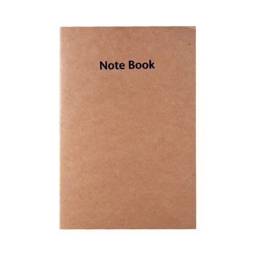 16K 60page Copy of the kraft paper Students' soft surface notebooks Business notepad 18*24.8*0.6cm free shipping