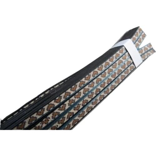 40STRIP LUTHIER FIGURED BINDING XL-71,Measures 6mm x1.2mm thick and 640mm long