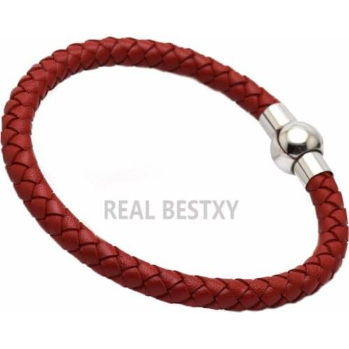 5pcs/lot Weave Wrap Leather Men Bracelets for Women Bangles Femme Homme Male Jewelry Pulsera Hombre Erkek Bileklik Wholesale