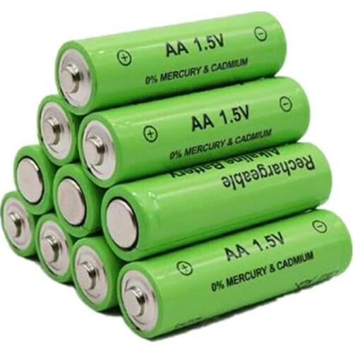 8PCS new AA 1.5v high quality battery AA 3000mAh rechargeable Ni-MH Rechargeable Battery 2A Baterias for Camera Flashlight