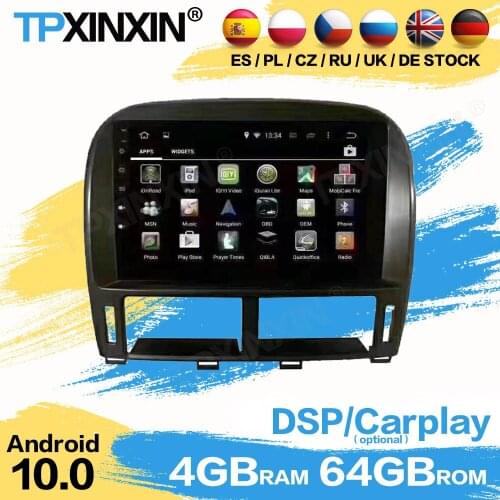 2 Din Car Radio Stereo Receiver Android For Lexus LS430 2000 2001 2002 2003 2004 2005 2006 GPS Player Video Receiver Head Unit