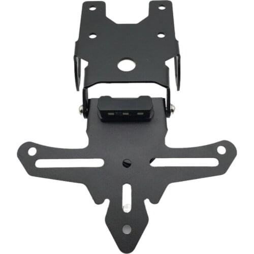 Motorcycle License Plate Holder Bracket Fender Eliminator with LED Light for YAMAHA XSR155 XSR 155 2019 2020 2021