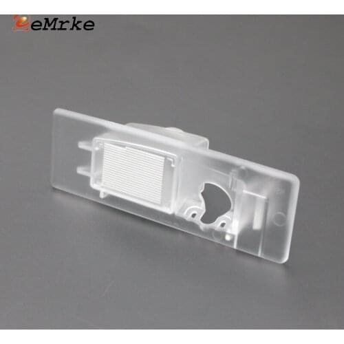 EEMRKE Car Rear Camera Bracket Mount License Plate Lights Housing for Kia Stonic KX1 2017 2018