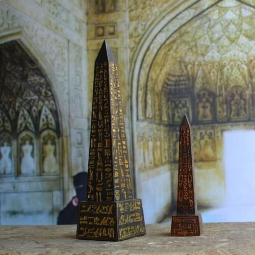 Egyptian Decor Residence Monument Home Ornaments Handicrafts Ancient Egyptian Obelisk Furnishings Feng Shui Home Decor