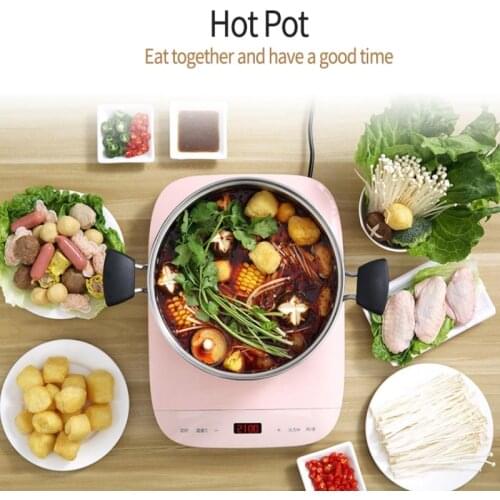 Induction Cooker Electric Stove Tile Hob Oven Precise Control Cooktop Plate Hot Pot Smart Kitchen Appliances Free Shipping