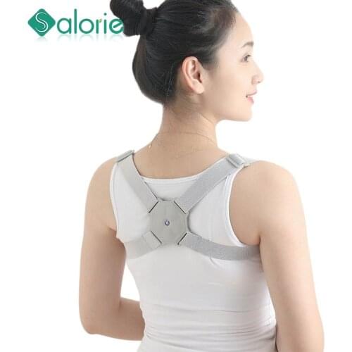 New Adjustable Smart Back Posture Corrector Back Intelligent Brace Support Belt Shoulder Training Belt Correction Spine Back