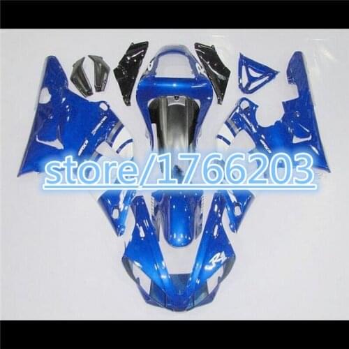 Fairings For YZFR1 2000 2001 YZF-R1 00-01 Fairing Kit Fit blue ABS For YZF R1 2000 2001 00 01