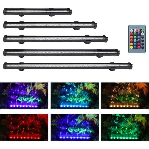 Submersible RGB Light Making Oxygen Underwater Color Changing LED Air Bubble Lighting Aquarium Air Bubble Lamp for Fish Tank
