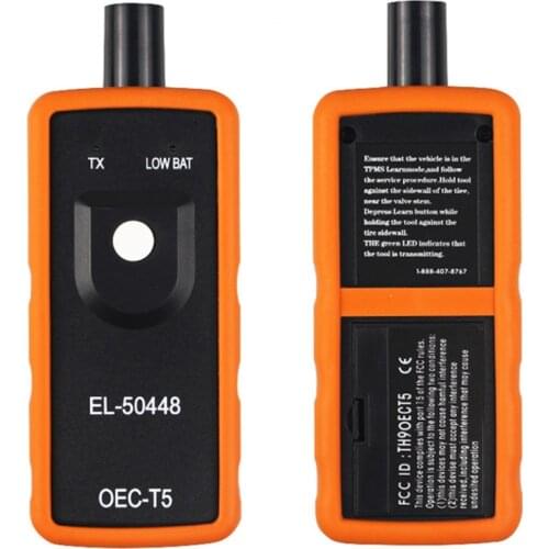 Drop Shipping El50448 Auto Tire Oec-t5 Pressure Monitor Sensor El 50448 Forgm Foropel Tpms Reset Tool Electronic