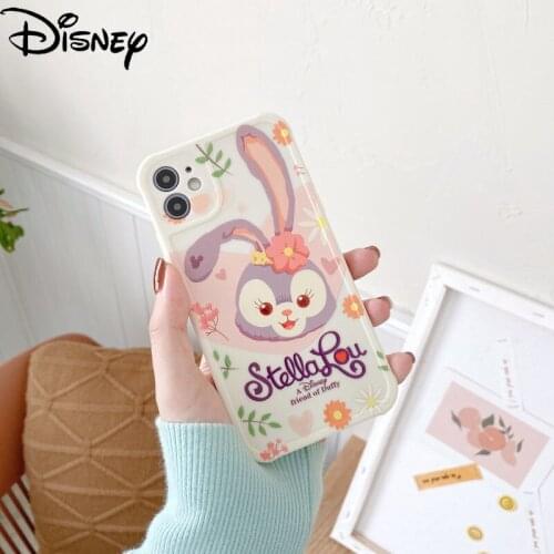 Disney Star Delu for IPhone 7/8P/X/XR/XS/XSMAX/11/12Pro/12mini Cute Cartoon Silicone Anti-drop Phone Case