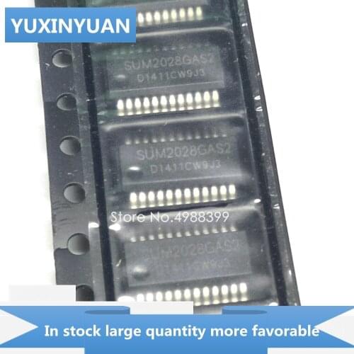 YUXINYUAN 1PCS SUM2028GAS2 SUM2028GAS SUM2028 SUM 2028GAS2 SSOP24 in stock in stock