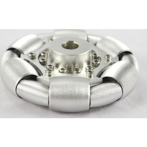 1pcs 127mm Aluminum Single Omni Wheel For Ball Balance Ballbot 14210 Single Chip For Smar Car Chassis DIY Robocup/Robocon