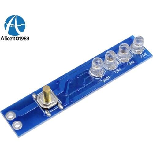 2 Serial 2S ithium Battery Capacity Indicator LED Indicator Display Module Board Power Level For 18650 Lithium Battery DIY Kit