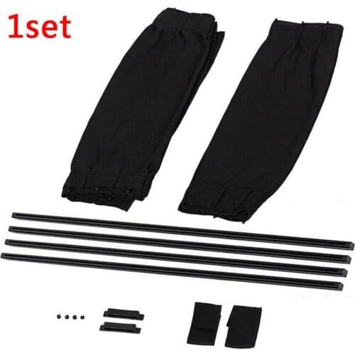 New High Quality 2PCS 50cm Car Sun Shade Side Window Curtain Auto Foldable UV Protection Car Sun Shade Accessories