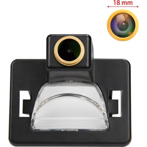 Free Filter Waterproo HD 1280 * 720P Car Rear Camera Plate Light for Mazda 5 Mazda5 MPV FOR D i-MAX 2004~2010