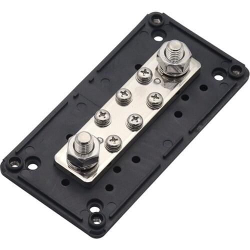 DC 12V-48V 300A Universally car accessories Studs Busbar Power Distribution Block for Car Boat RV Motorhome Truck Bus Coach Boat