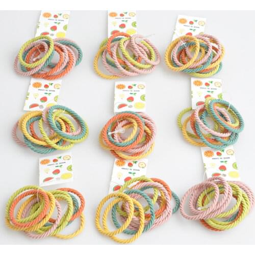 Hair bands for children 10-piece set rubber bands for girls hair headbands Elastic band hair ties Headwear for hair accessories