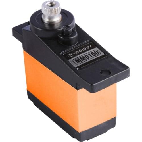 K-power MM0160 3KG/0.12s Metal Gear Servo for Fixed wing RC Airplane Helicopter micro servo for rc hobby