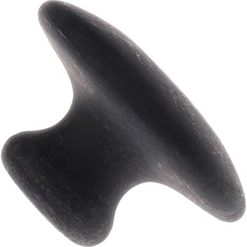 Gua Sha Scraping Massage Tools, Natural Basalt Stone Guasha Board for SPA