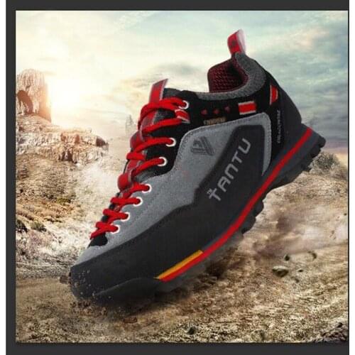 Man Waterproof Hiking Shoes Mountain Climbing Shoes Outdoor Hiking Boots Trekking Sport Sneakers Men Hunting Trekking